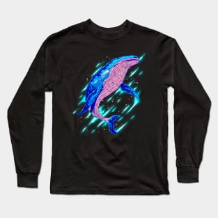 NFTee Blue Whale Long Sleeve T-Shirt